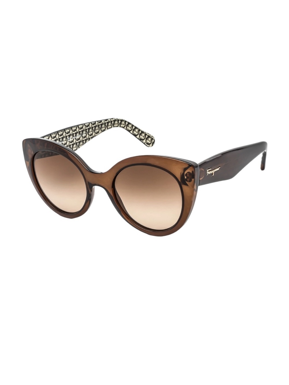 Authentic Salvatore Ferragamo Cat Eye Sunglasses - Picture 2 of 16